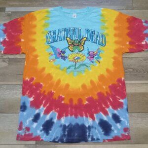 Grateful Dead Butterfly Bears M, L, XL Tie Dye T-Shirt